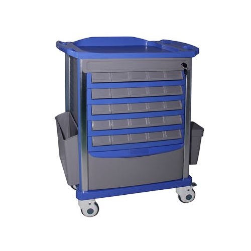 CARE VISION MEDICATION CART TROLLEY CV-308
