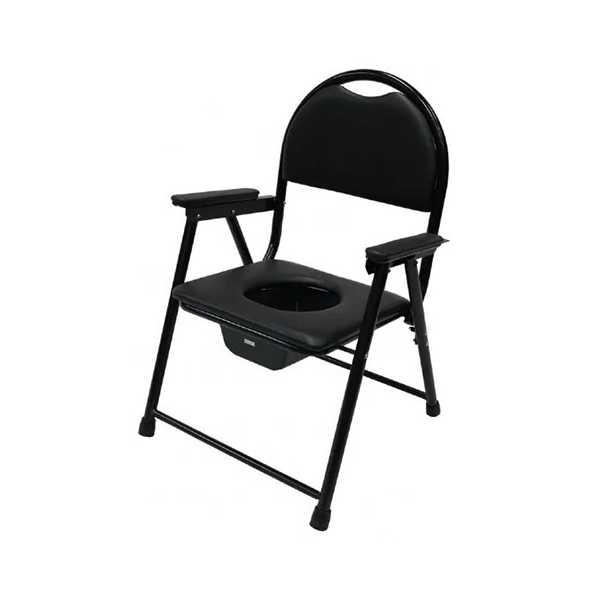 KAI YANG COMMODE CHAIR WITH FOAM SEAT BLACK