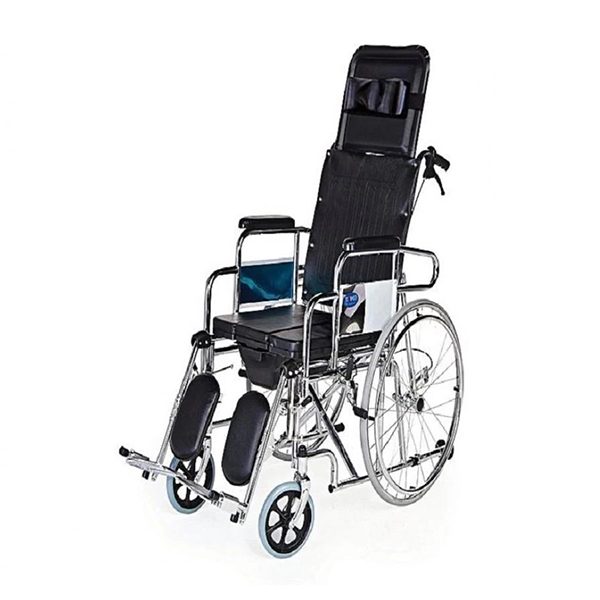 KAI YANG WHEEL CHAIR 608-GC COMMODE FULL RECLINING