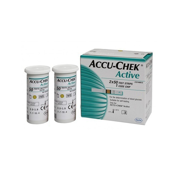 ACCU CHECK ACTIVE STRIPS 50 PCS