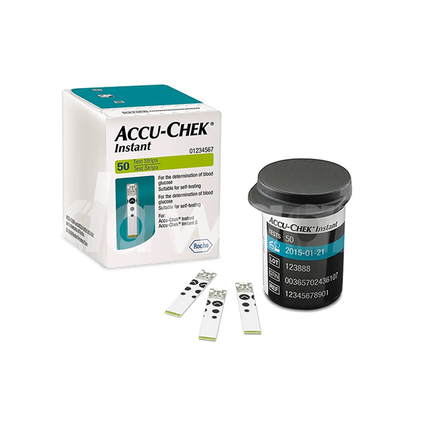 ACCU CHECK INSTANT STRIPS 50 PCS